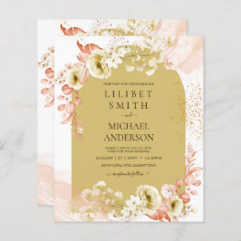 Seasons Fall Earthen Mix Boho Floral Wedding