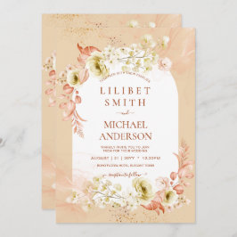 Seasons Fall Earthen Mix Boho Floral Wedding