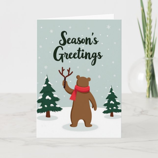 Seasons Greetings Card Karte (Vorderseite)