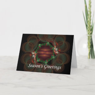 Seasons Greetings Feiertagskarte