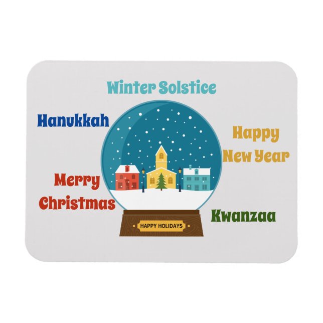 Season's Greetings  Magnet (Horizontal)