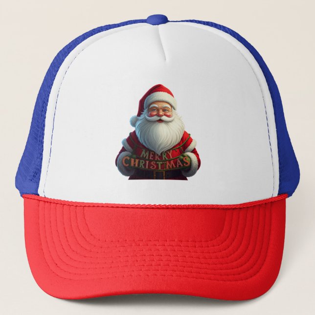 "Season's Joy" Truckerkappe (Vorderseite)