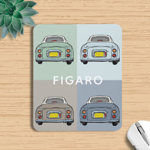 Seasons of Figaro Car Pattern Name Mousepad