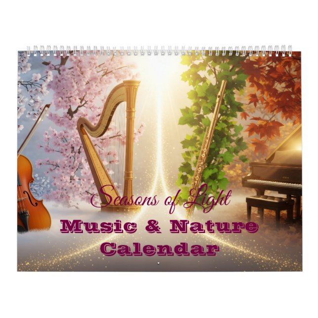 Seasons of Light – Music & Nature Kalender (Titelbild)