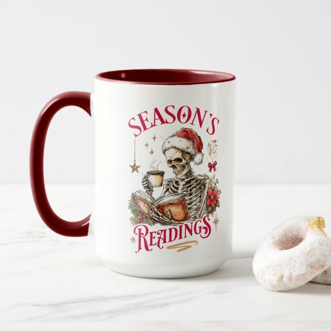 Season's Readings  Tasse (Mit Donut)