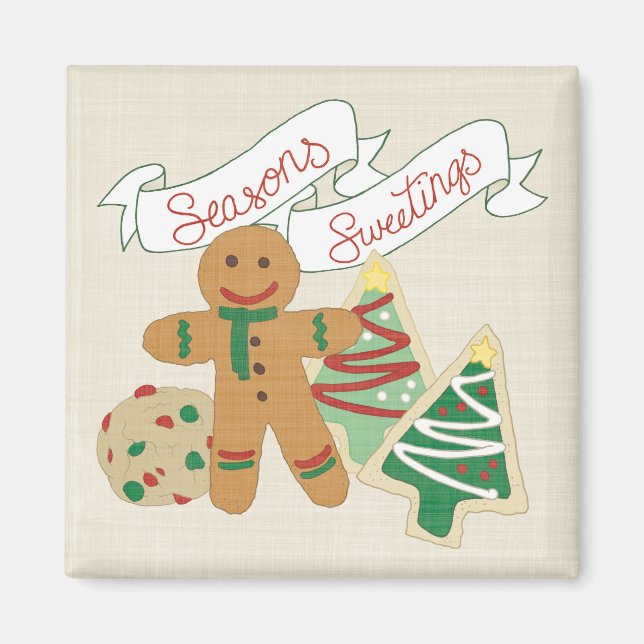 Seasons Sweetings | Lebkuchen Magnet (Vorne)