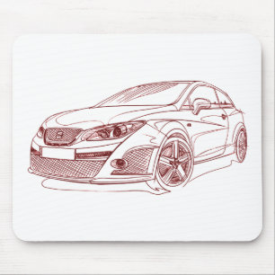 Seat Ibiza Bocanegra 2010 Mousepad