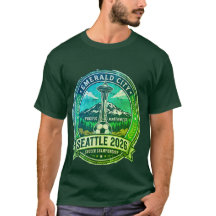 Seattle 2026 World Cup Host City Vintage Football 