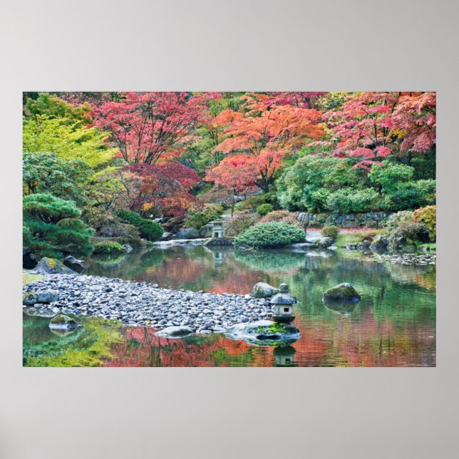 Seattle, Arboretum Japanese Garden Poster (Vorne)