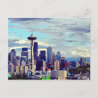 Seattle City Postkarte