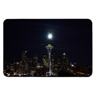 Seattle City Skyline Magnet