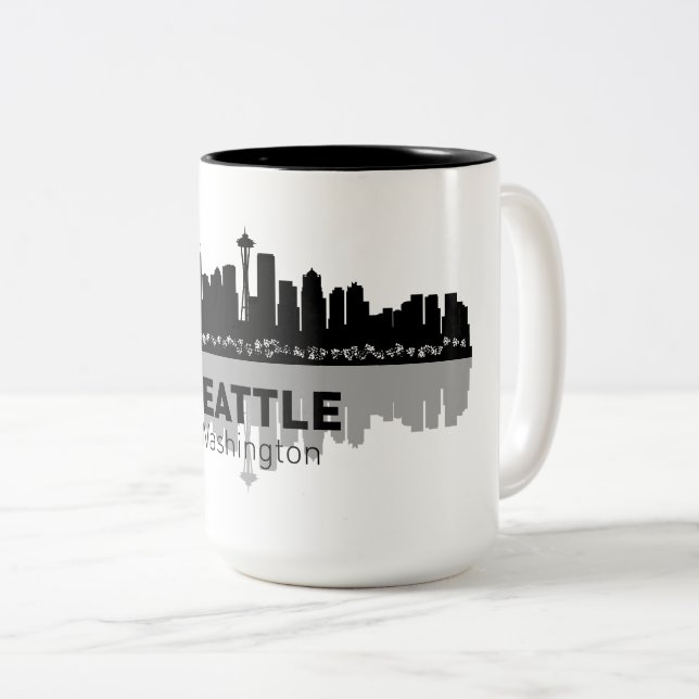 Seattle Coffee Tasse (VorderseiteRechts)