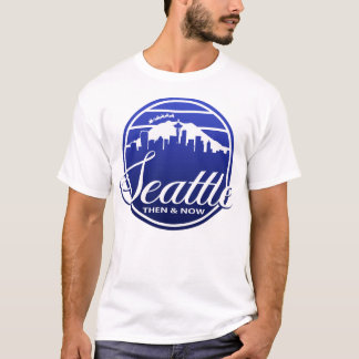 Seattle Damals & Heute T-Shirt