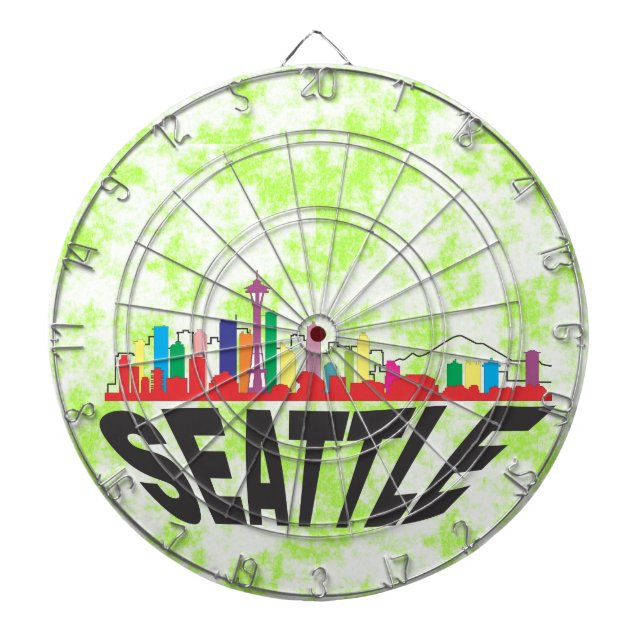 Seattle Dartscheibe (vorne)