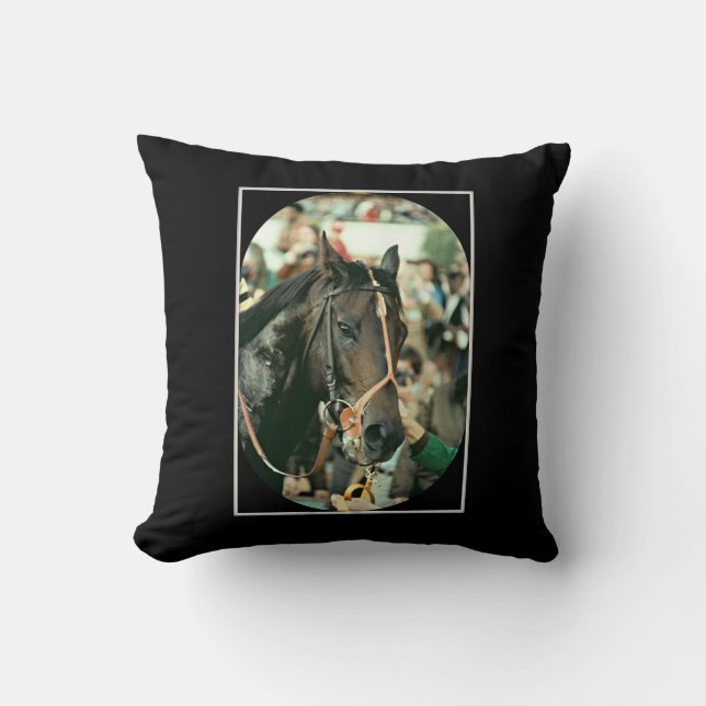 Seattle-DurchlaufThoroughbred 1978 Kissen (Vorderseite)