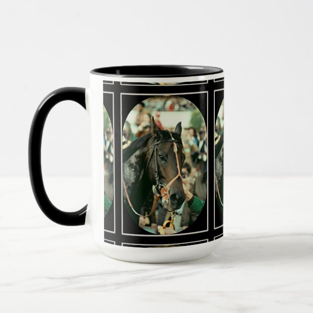 Seattle-DurchlaufThoroughbred 1978 Tasse (Links)