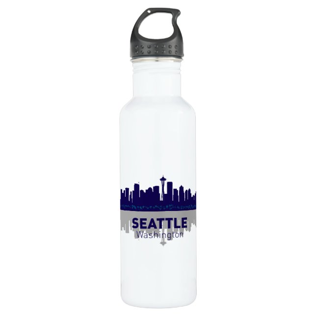 Seattle Edelstahlflasche (Vorderseite)