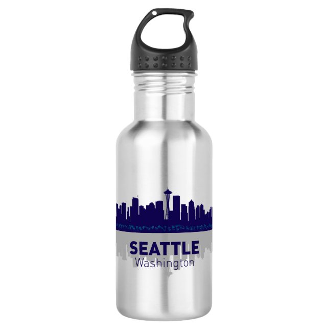 Seattle Edelstahlflasche (Vorderseite)
