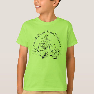 Seattle-Fahrrad-Musik-Festival scherzt T - Shirt