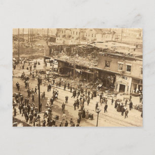 Seattle Feuer 1910 Postkarte