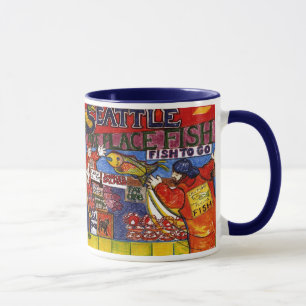 Seattle-Fischmarkt Tasse