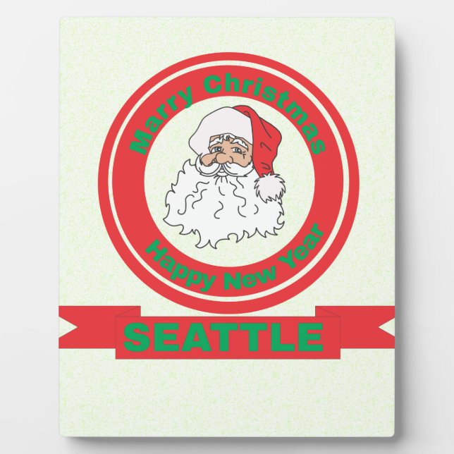 Seattle Fotoplatte (Vorderseite)