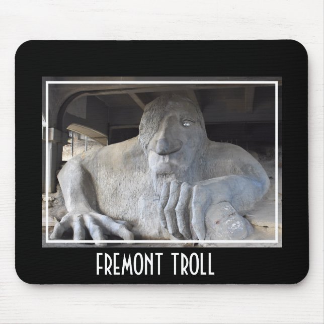 Seattle Fremont Troll Mauspad (Vorne)