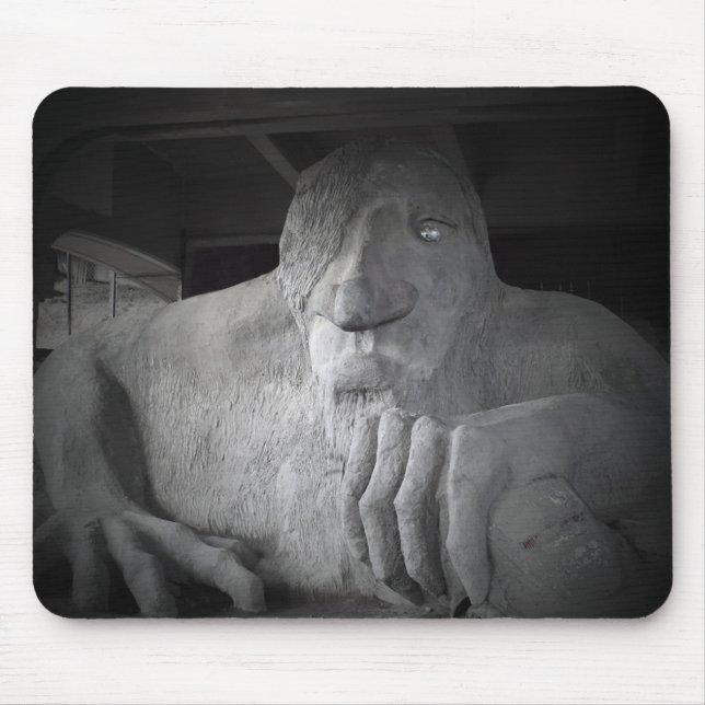 Seattle Fremont Troll-Mauspad Mousepad (Vorne)