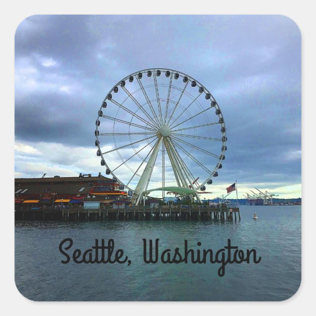Seattle Great Wheel #2 Stickers (Vorderseite)