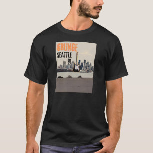 Seattle Grunge 1991 Music Vibe T-Shirt