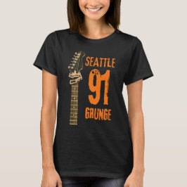 Seattle Grunge Music 1991 T-Shirt