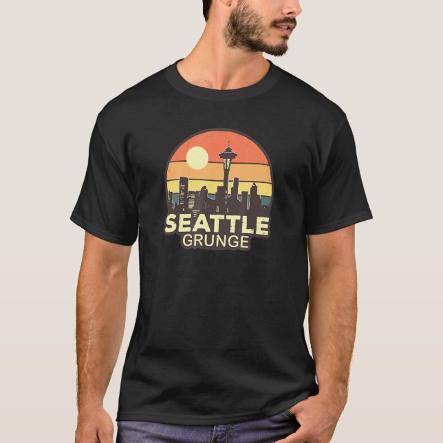 Seattle Grunge - Vintag T-Shirt (Vorderseite)