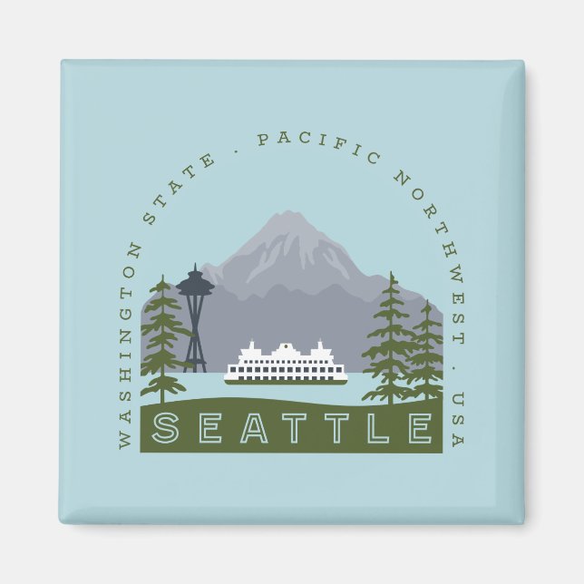 Seattle Magnet (Vorne)