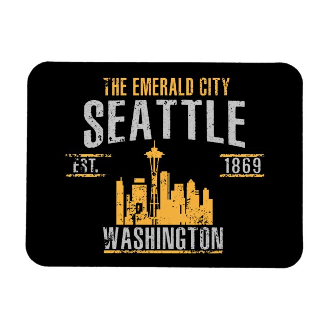 Seattle Magnet (Horizontal)