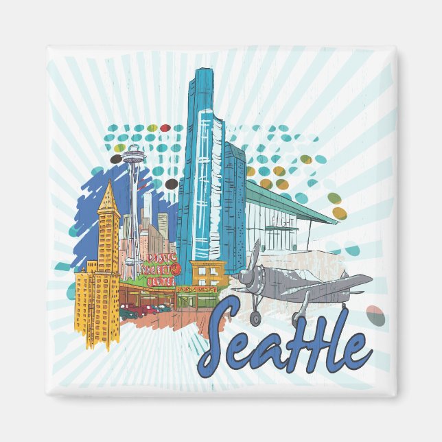 Seattle Magnet (Vorne)