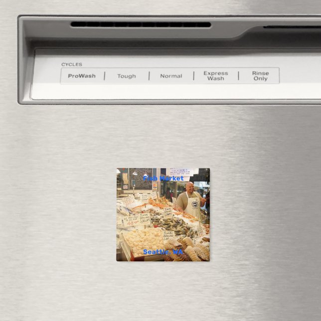 Seattle Market Magnet (In Situ (Geschirrspüler))