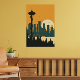 SEATTLE Nr. 1 Poster