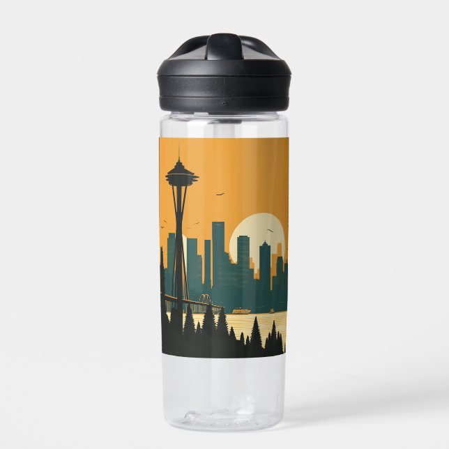 SEATTLE Nr. 1 Trinkflasche (Vorderseite)