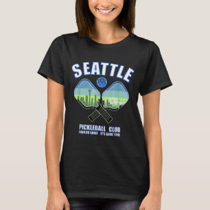 Seattle-Pickleball-Spieler Pazifischer Nordwesten T-Shirt