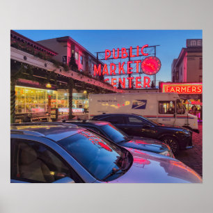 Seattle Pike Market Poster