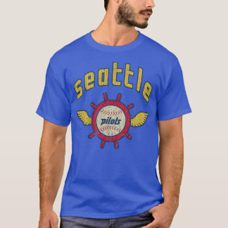 Seattle Pilots Baseball Vintag  T-Shirt