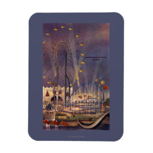 Seattle, Plakat der Weltausstellung-Washington1962 Magnet