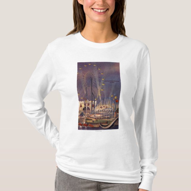 Seattle, Plakat der Weltausstellung-Washington1962 T-Shirt (Vorderseite)