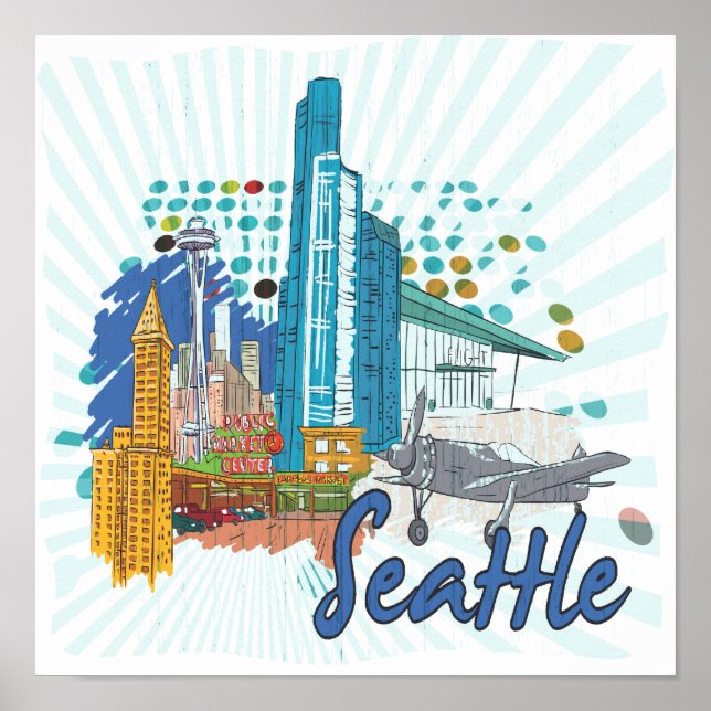 Seattle Poster (Vorne)