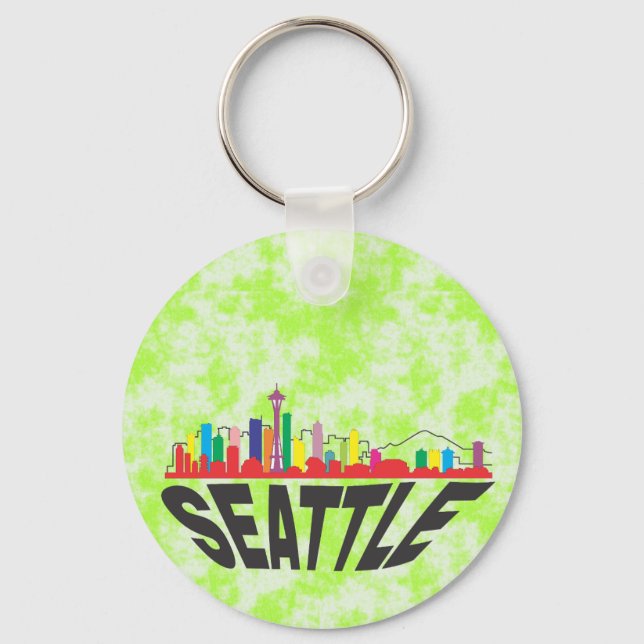 Seattle Schlüsselanhänger (Vorderseite)