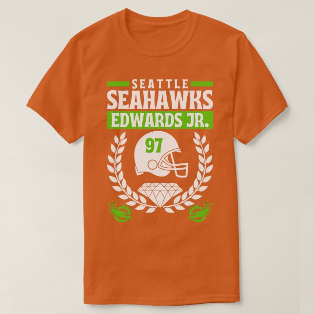 Seattle Seahawks Edwards Jr 97 Edition T-Shirt (Design vorne)