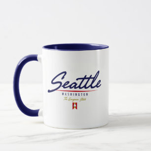Seattle-Skript Tasse
