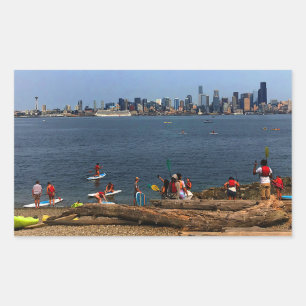 Seattle Skyline #4-2 Stickers