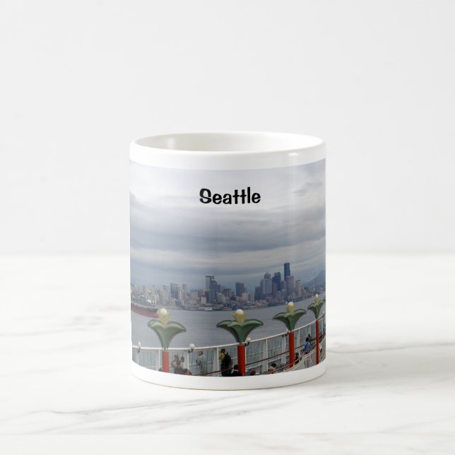 Seattle Skyline Kaffeetasse (Mittel)