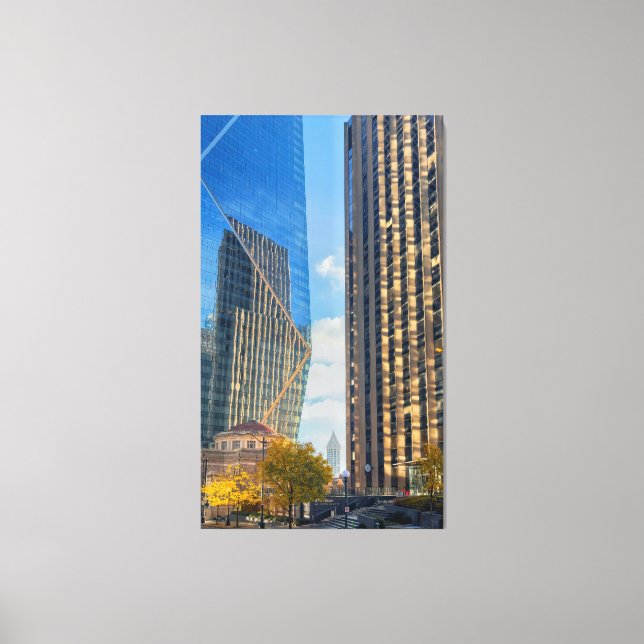 Seattle Skyline Leinwanddruck (Vorderseite)